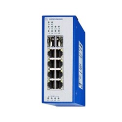 Hirschmann 942 274-004 Full Giga Unmanaged Rail Switch SPIDER III (8) 10/100/1000BASE-T (8) PoE+ (2) 100/1000 SFP)